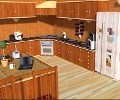 Brown Kitchen Escape