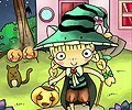 Emma at Halloween