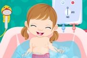Baby Bathtime Caring
