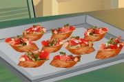 Bruschetta with Tomato and Basil