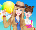 Cute Girl Camping Dressup
