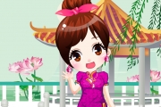 Cute Girl's Cheongsams