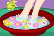 Flower Pedicure Designs