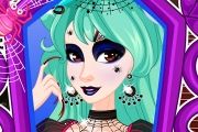 Halloween Make Up Spider Queen