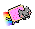 Nyan Cat fly