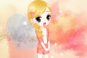 Peach & Pink Style I
