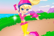 Polly on Roller Skates