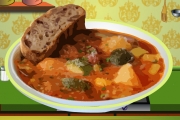Summer Squash & Sausage Stew